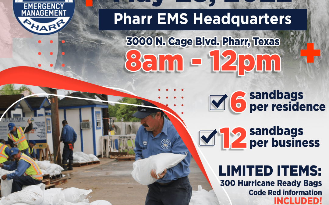 City of Pharr to Host Hurricane Ready Sandbag Giveaway