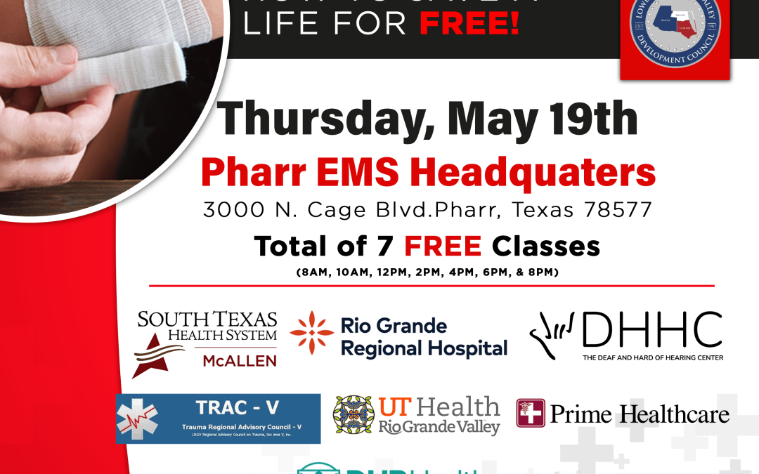 Pharr EMS to Partner with Area Hospitals and Agencies to Host Stop the Bleed Event