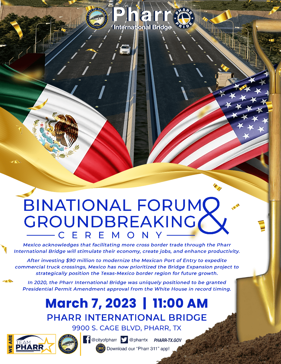 Pharr International Bridge To Host Historic Binational Forum ...