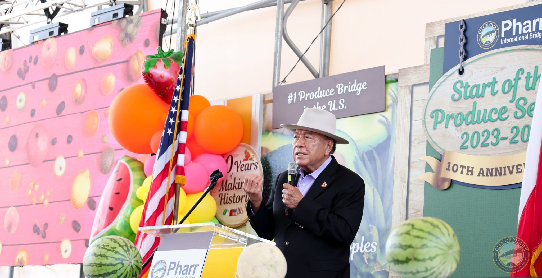 Fresh on the Border Pharr Celebrates 10th Annual Start of the Produce