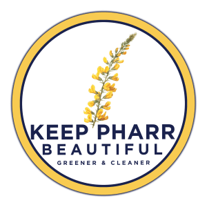 Logo: Keep Pharr Beautiful, Greener & Cleaner