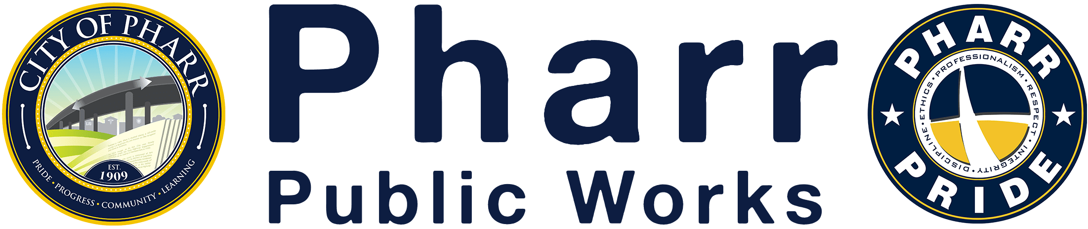 Logo: Pharr Public Works