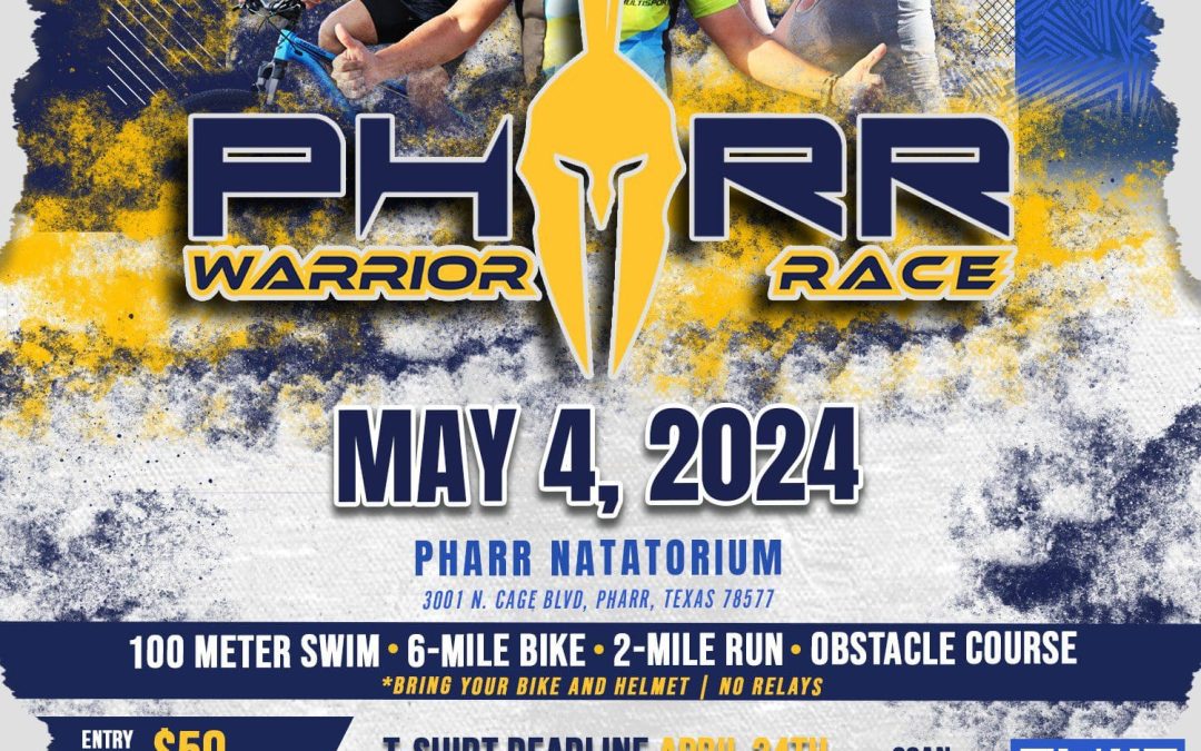 Registration Open for 3rd Annual Pharr Warrior Race, SAT 5/4 @ 6 AM