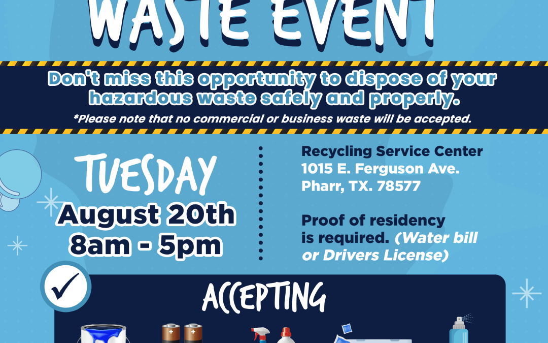 Public Works House Hazardous Waste Event