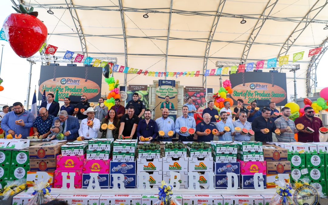 City of Pharr to Host 2025-2026 Start of the Produce Season on Thu., 10/9 @ 10 AM