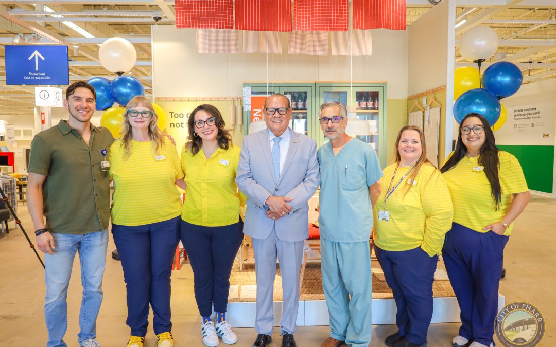City of Pharr and Pharr EDC to Host Grand Opening for IKEA Pharr TOMORROW, 10/1 @ 10 AM