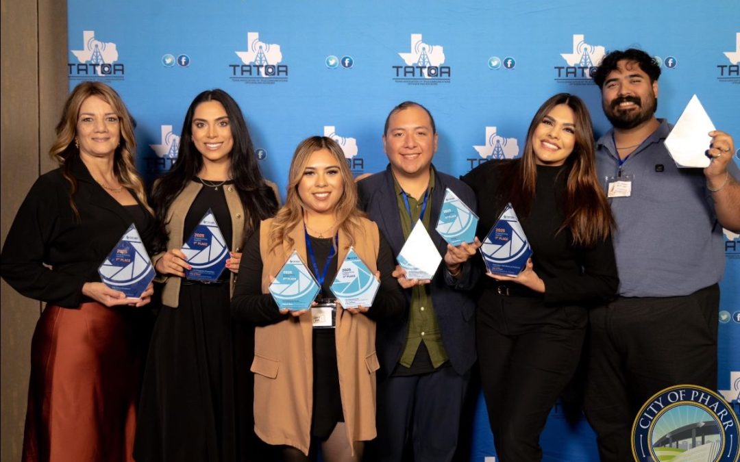 City of Pharr Office of City Communications Earns Eight State Awards at 2025 TATOA Annual Conference