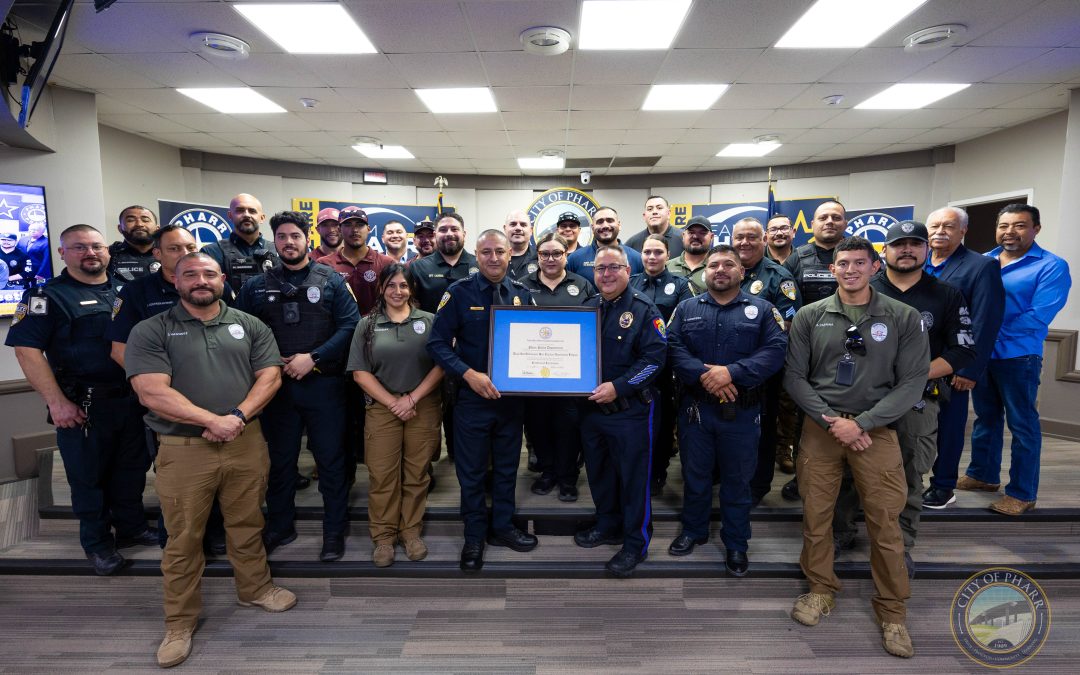 Pharr Police Department Receives Prestigious State Accreditation